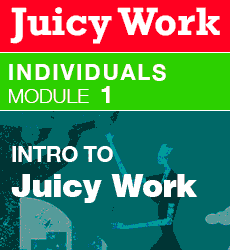 Intro to Juicy Work workshop training by Sandy Mosley of Learning Advantage, Inc